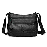 Multi-layer Crossbody Bags Small Bag Red Handbag Wallet