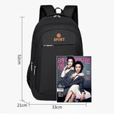 Multi-layer Zipper Backpack Men Business Bags Male Travel Laptop Backpack