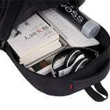 Multi-layer Zipper Backpack Men Business Bags Male Travel Laptop Backpack