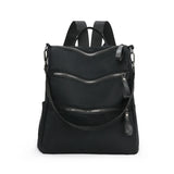 Nylon Women Backpack High Schoolbag For Teenage Girls Book Knapsack