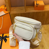 Leather Fanny Pack Shoulder Crossbody Waist Bag