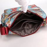 Multi-Pocket Women Shoulder Bag Female Messenger Bag Nylon Travel Crossbody Bag
