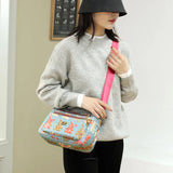 Multi-Pocket Women Shoulder Bag Female Messenger Bag Nylon Travel Crossbody Bag