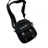 Canvas Crossbody Bag Moisture-proof Lightweight Adjustable Large Capacity