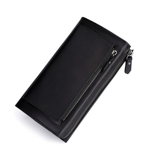 Retro Style Leather Handbag for Business Travel
