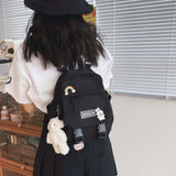 Small Backpack Women Ins Tooling School Bag Teenage Girls