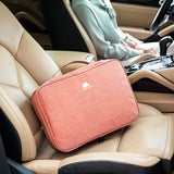 MultiLayer Briefcase Storage Bag Organizer Case Lock Cosmetic Bag