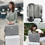 MultiLayer Briefcase Storage Bag Organizer Case Lock Cosmetic Bag