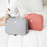 MultiLayer Briefcase Storage Bag Organizer Case Lock Cosmetic Bag