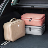 MultiLayer Briefcase Storage Bag Organizer Case Lock Cosmetic Bag
