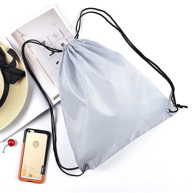 Multicolor Drawstring Bag Gym Yoga Exercise Backpack