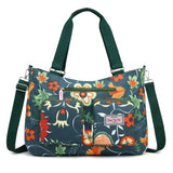 Multicolor Women's Shoulder Bag Large-Capacity Nylon Tote Crossbody Bag