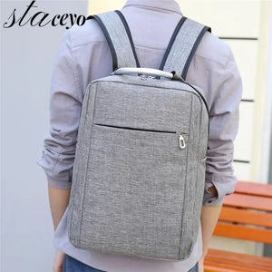 Anti-theft Laptop Backpack With USB Charging Port