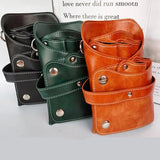 1PC PU Leather Scissor Bag Hairdressing Holder Pouch 40#