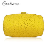 Crystal Lady Clutch Evening Bag Multicolor Wallet Nigerian Wedding Matching Bag