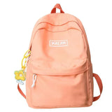 Double Zipper Women Boy Backpack Teenager Girls Laptop Backpack