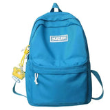 Double Zipper Women Boy Backpack Teenager Girls Laptop Backpack