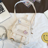 Mini Backpacks for Women Girls Dual-use Travel School Rucksack