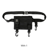 Men Crossbody Bags Waterproof Nylon Chest Pack Hip Hop Style
