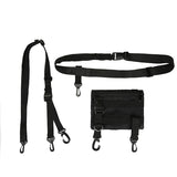 Men Crossbody Bags Waterproof Nylon Chest Pack Hip Hop Style