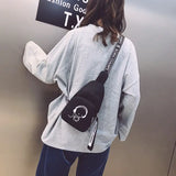 Women Crossbody Chest Bag Short Trip Shoulder Fanny Bag