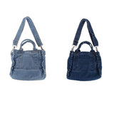 Multifunction Denim Crossbody Bag Women Casual Lightweight Tote Bag