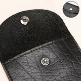 Mini Sweet Solid Basic Novelty Key Wallet Soft PU Leather Unisex