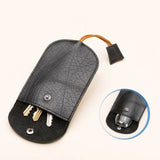 Mini Sweet Solid Basic Novelty Key Wallet Soft PU Leather Unisex