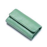 Cowhide Leather Keys Wallets Coins Pouch