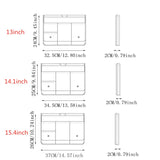Women's Multifunction Notebook Bag for 13 Inch Laptop