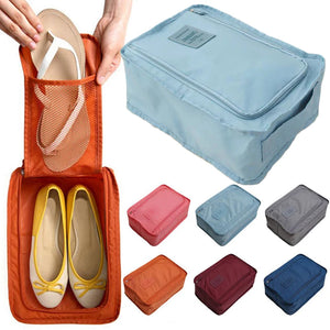 Multifunction Portable Shoe Bags Nylon Dustproof Storage Bag Travel Outdoor Case