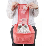 Multifunction Portable Shoe Bags Nylon Dustproof Storage Bag Travel Outdoor Case