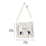 Waterproof Multifunction Shoulder Bag Crossbody Bag with Pockets