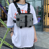 Tact. Chest Pack Street Hip-Hop Unisex Rig Bags Belt Bag