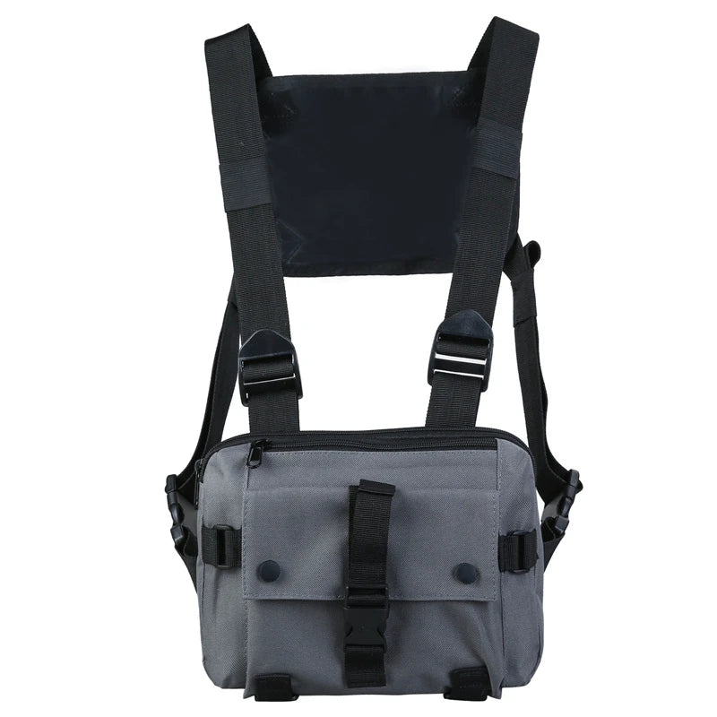 Tact. Chest Pack Street Hip-Hop Unisex Rig Bags Belt Bag