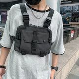 Tact. Chest Pack Street Hip-Hop Unisex Rig Bags Belt Bag