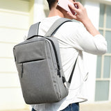 USB Charging Backpack Laptop Bag Business Men School Travel Casual Backpack