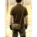 Waterproof Waist Pack Casual Belt Bag Men Military Bag Hip Pouch Unisex