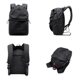 Waterproof Backpack Men Student School Bags Notebook 15.6 Inch Laptop Bag
