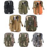 Waterproof Military Belt Waist Bag Mobile Phone Wallet Travel Pouch Waist Packs
