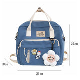 Fashion Women Backpack Teenage Girls School Bags Portable Backpacks