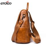 Light Lady Large Capacity School Bag Women Backpacks