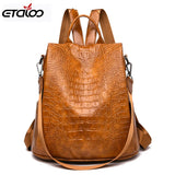 Light Lady Large Capacity School Bag Women Backpacks