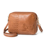 Women Embroidery Flower Handbag Lady Crossbody Shoulder Bags