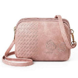 Women Embroidery Flower Handbag Lady Crossbody Shoulder Bags