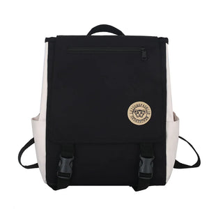 Multifunction Zipper Women Backpack Student Shoulder Bag Style Schoolbag