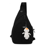 Men's Crossbody Chest Bag, Nylon Multifunction Backpack