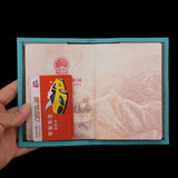 PU Leather Passport Holder with Zipper - Multifunction
