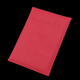PU Leather Passport Holder with Zipper - Multifunction