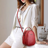 Women Leather Backpack Mini Shoulder Bags Mochila Feminina